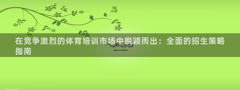 欧陆娱乐有限公司：在竞争激烈的体育培训市场中脱颖而出